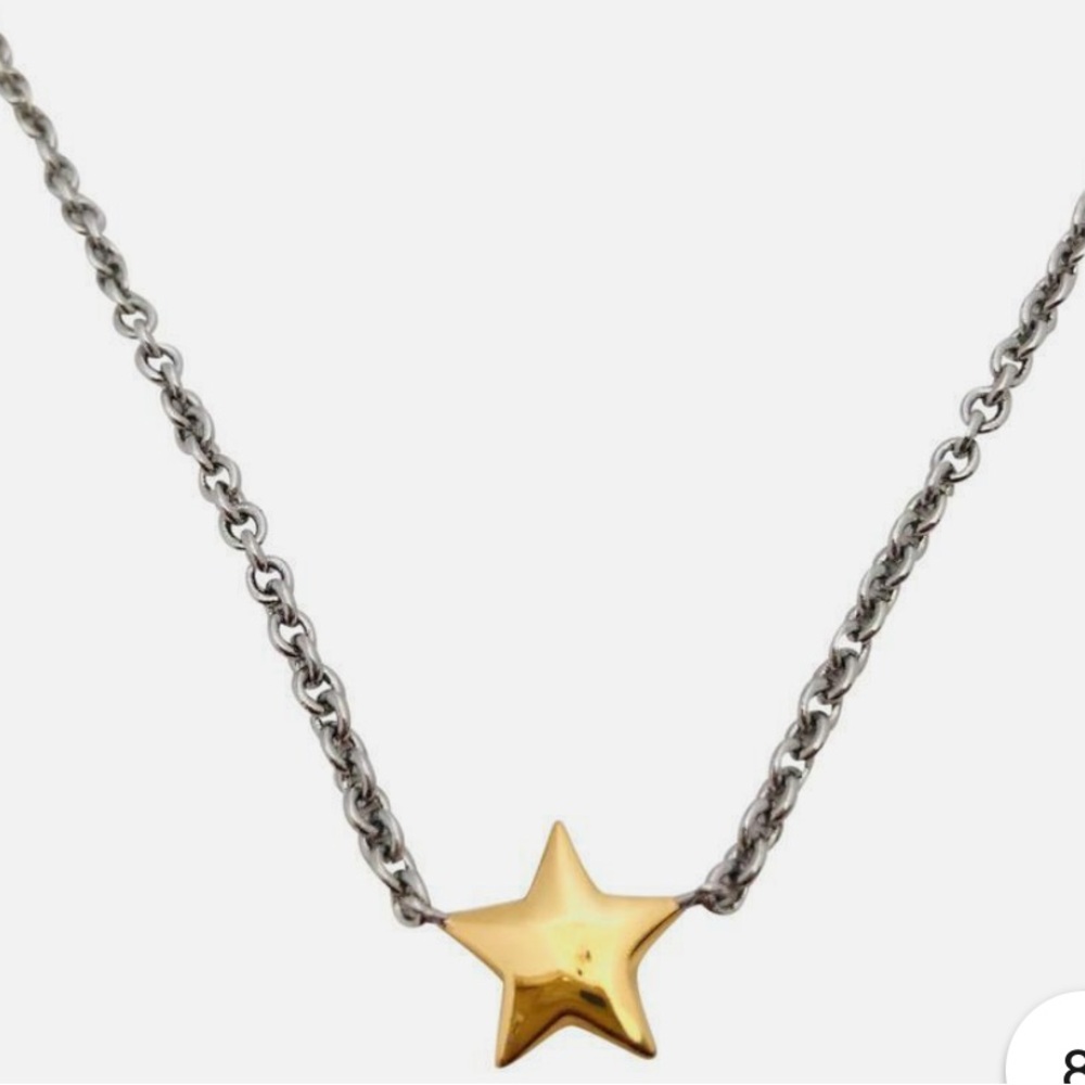 Tory Burch Gold Star Pendant Necklace